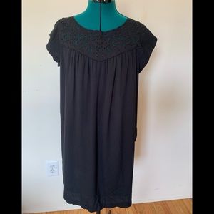 Joie shift dress black